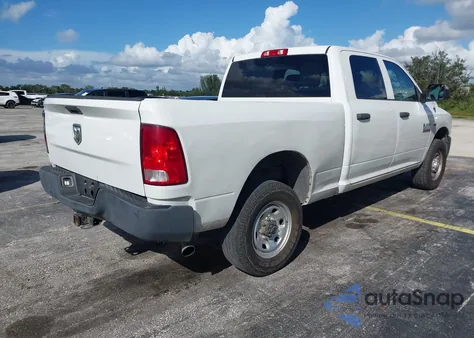 2018 Ram 2500 Tradesman 4X2 6'4 Box z USA, uszkodzony, nr VIN 3C6UR4CJ4JG306531